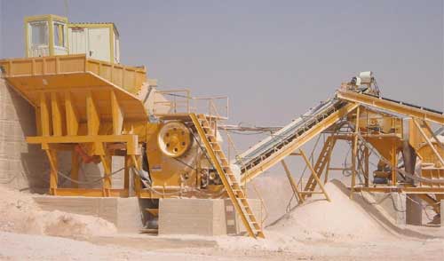 Sand mining in South Africa