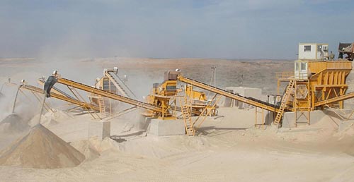 Crusher for aggregate, sand in Saudi Arabia