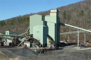 coal processing plant